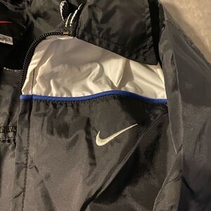 Vintage Nike Black Windbreaker Jacket